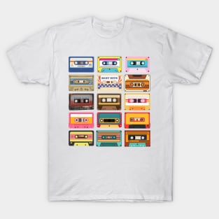 80s Retro Cassette Tape T-Shirt